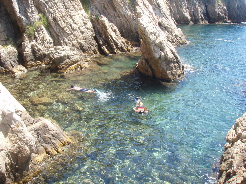 De Costa Brava is erg geliefd bij snorkelaars en duikers!
