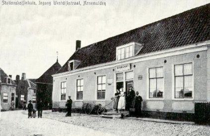 Foto Spoorzicht Arnemuiden vroeger