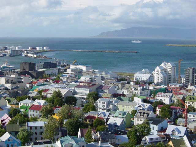 Reykjavík - vanaf Hallgrímskirkja