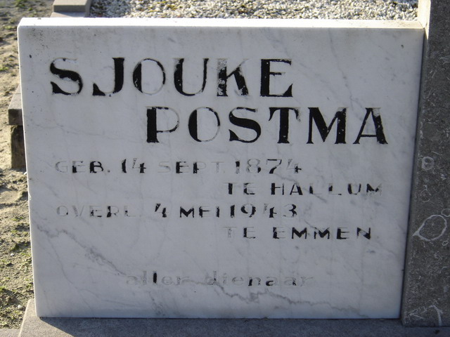 Grave of Sjouke