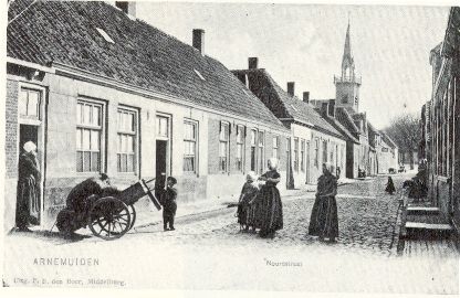 Noordstraat Arnemuiden vroeger