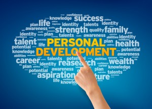 Image with keywords about personal developments
