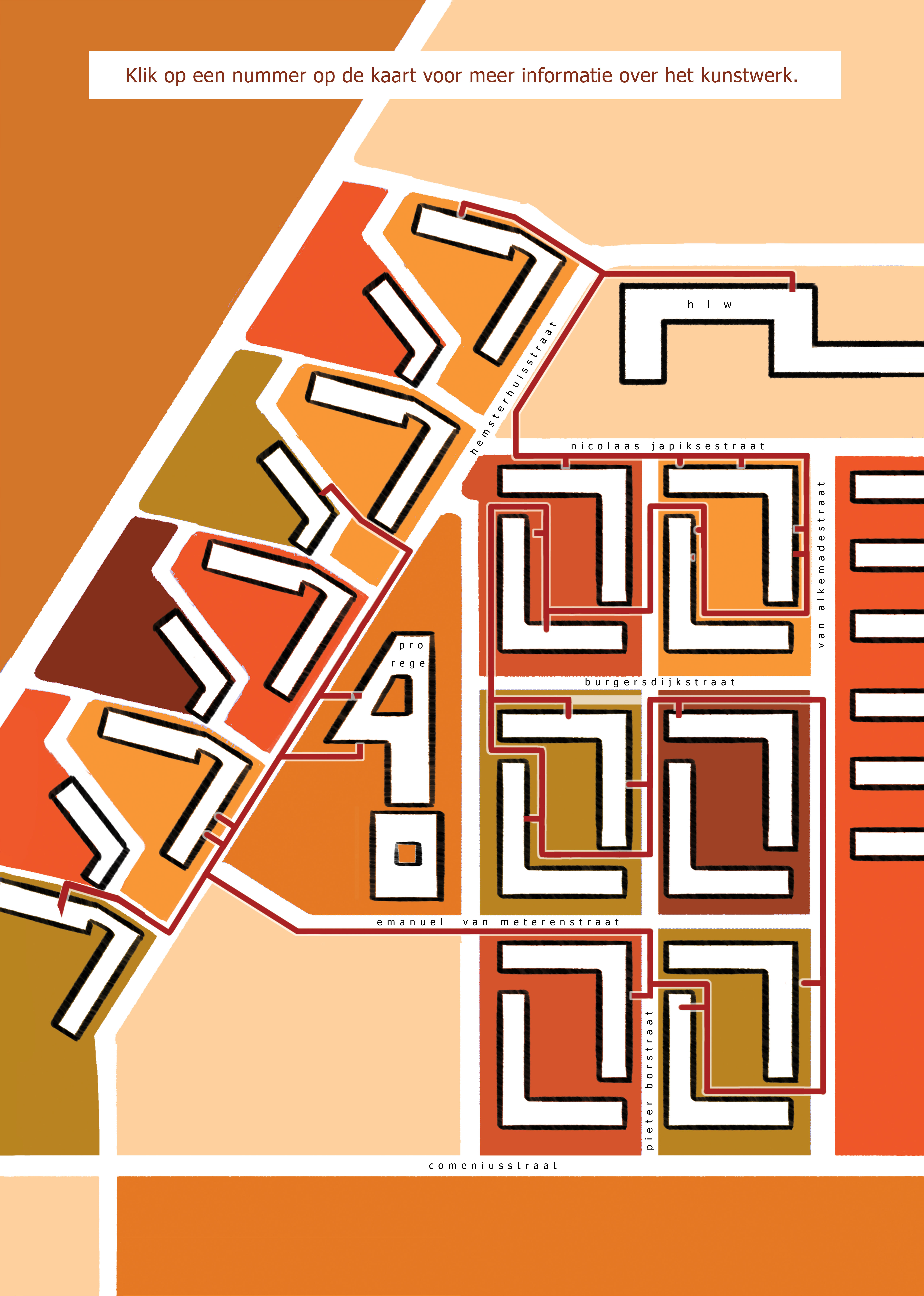 Routekaart Kunstroute