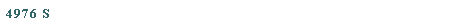 Tekstvak: 4976 S
