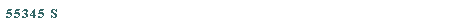 Tekstvak: 55345 S
