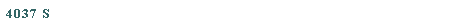 Tekstvak: 4037 S
