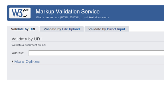 web markup validation service plaatje