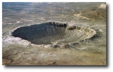 De Arizona inslag krater