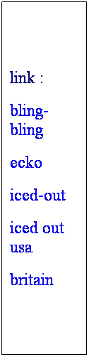 Text Box: link :
bling-bling
ecko
iced-out
iced out usa
britain
