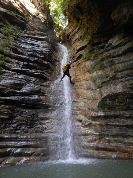 Afbeelding canyoning