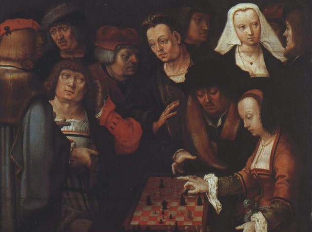 De schaakspelers