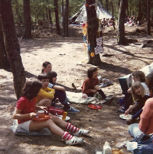 Eten voor de tent