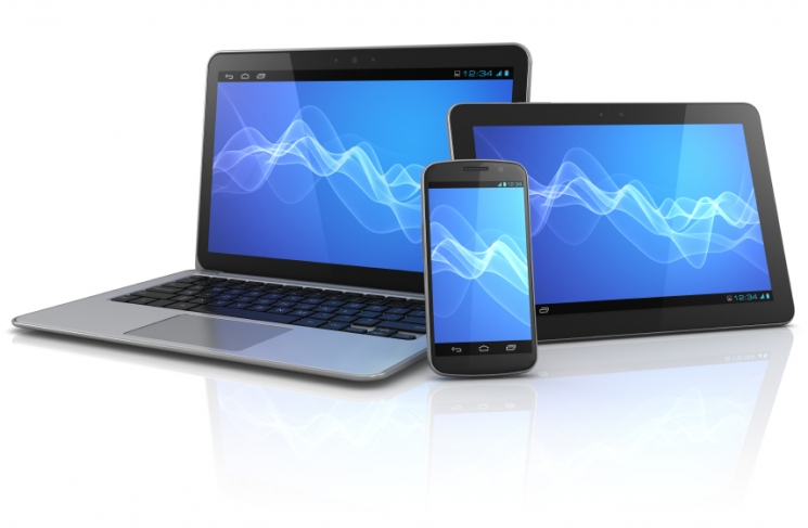 Laptop,Smartphone en Tablet